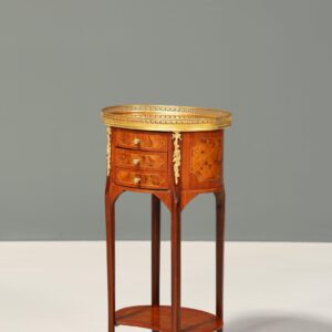 Edler Barock Louis XV Stil Beistelltisch Ablagetisch massiv Kommode Antik Stil