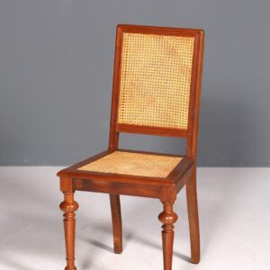 Stilvoller Gründerzeit Stuhl Antik Korbgeflecht Schreibtisch Stuhl Sekretär Stuhl Antik Küchenstuhl 2 von 2