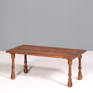 Wunderschöner Sheesham Couchtisch Kolonial Stil Holz Tisch Ablagetisch
