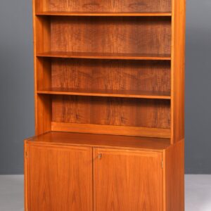 Wunderschöner Mid Century Regal Schrank Vintage Highboard Bücherregal Holz Kommode