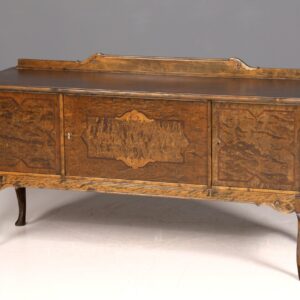 Traumhaftes Chippendale Sideboard Barock Stil Schrank Antik 50s 60s TV Kommode