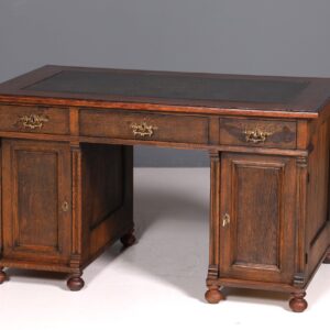 Traumhafter Jugendstil Schreibtisch Gründerzeit Bürotisch echt Holz Desk Office Table